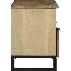 vidaXL Muebles Tv-Unidades de TV Marrón 100 x 33 x 46 cm Madera contrachapada