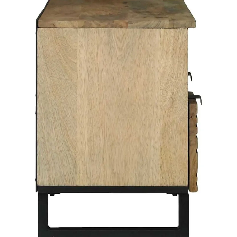 vidaXL Muebles Tv-Unidades de TV Marrón 100 x 33 x 46 cm Madera contrachapada