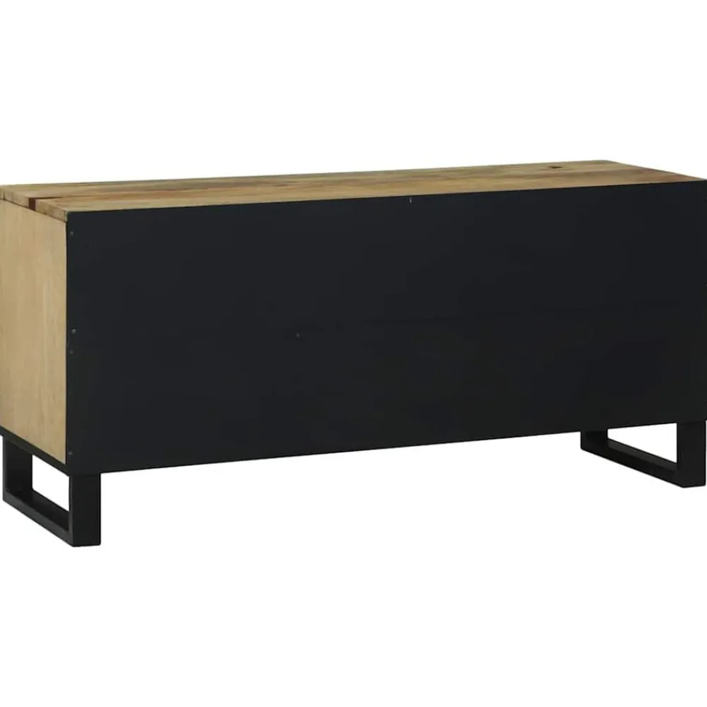 vidaXL Muebles Tv-Unidades de TV Marrón 100 x 33 x 46 cm Madera contrachapada