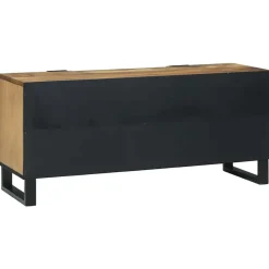 vidaXL Unidades de TV Marrón 105 x 33 x 46 cm Madera contrachapada Natural Online