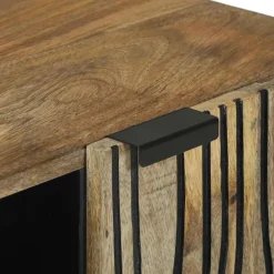 vidaXL Unidades de TV Marrón 105 x 33 x 46 cm Madera contrachapada Natural Online