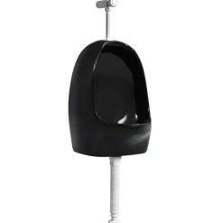 vidaXL Fontanería-Urinario de pared con válvula de descarga cerámica