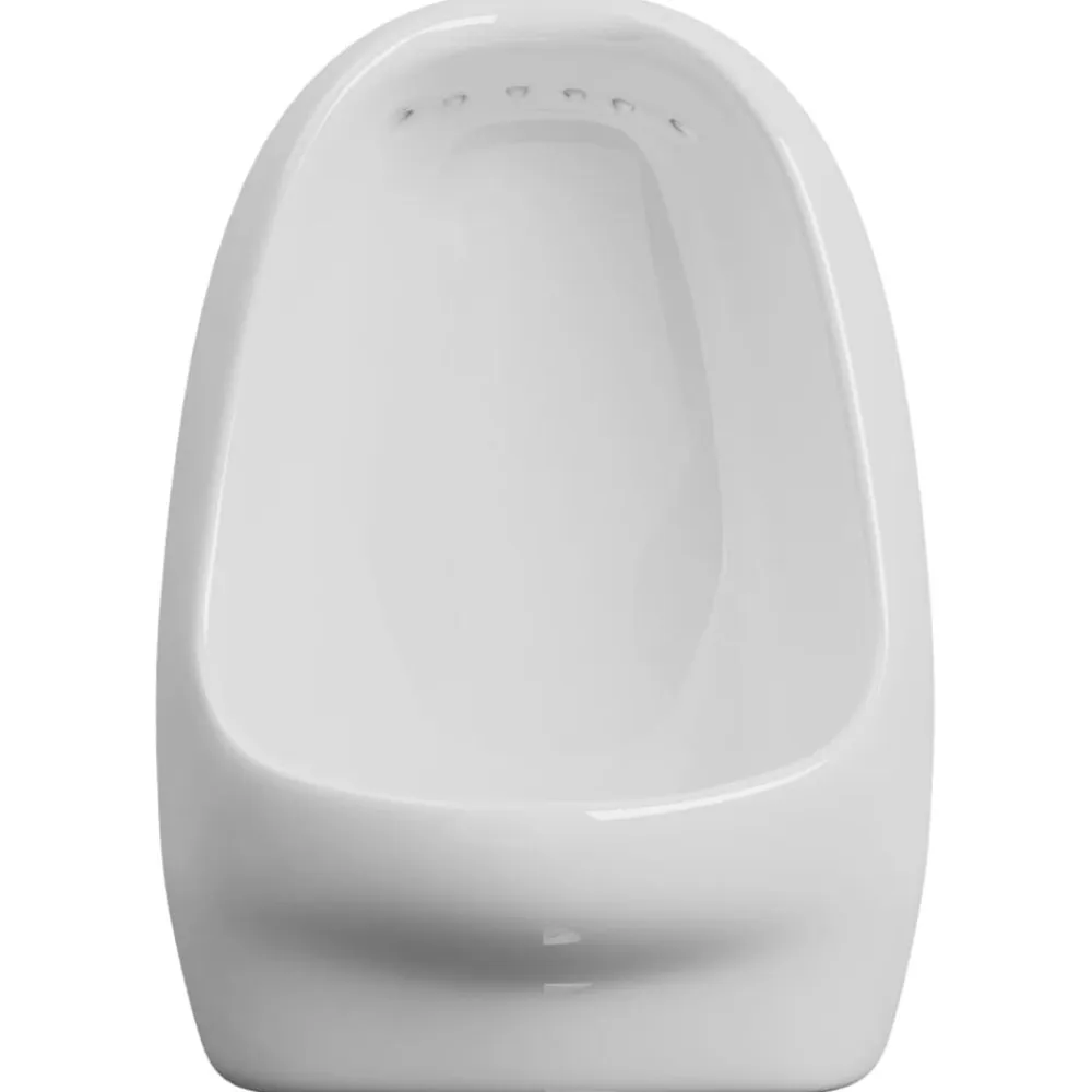 vidaXL Urinario de pared con válvula de descarga cerámica Blanco Outlet