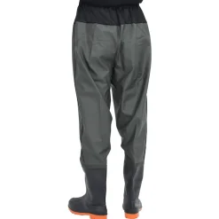 vidaXL Vadeador de cintura con botas talla 38 Verde oscuro Hot
