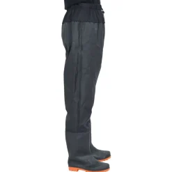 vidaXL Actividades Al Aire Libre-Vadeador de cintura con botas talla 38