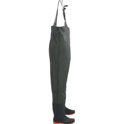 vidaXL Actividades Al Aire Libre-Vadeador de pecho con botas talla 41