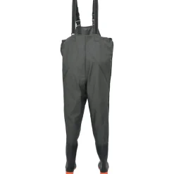 vidaXL Vadeador de pecho con botas talla 42 Verde oscuro Sale