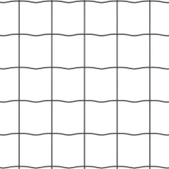 vidaXL Valla con Poste 0,4 x 10 m Acero y PVC Gris