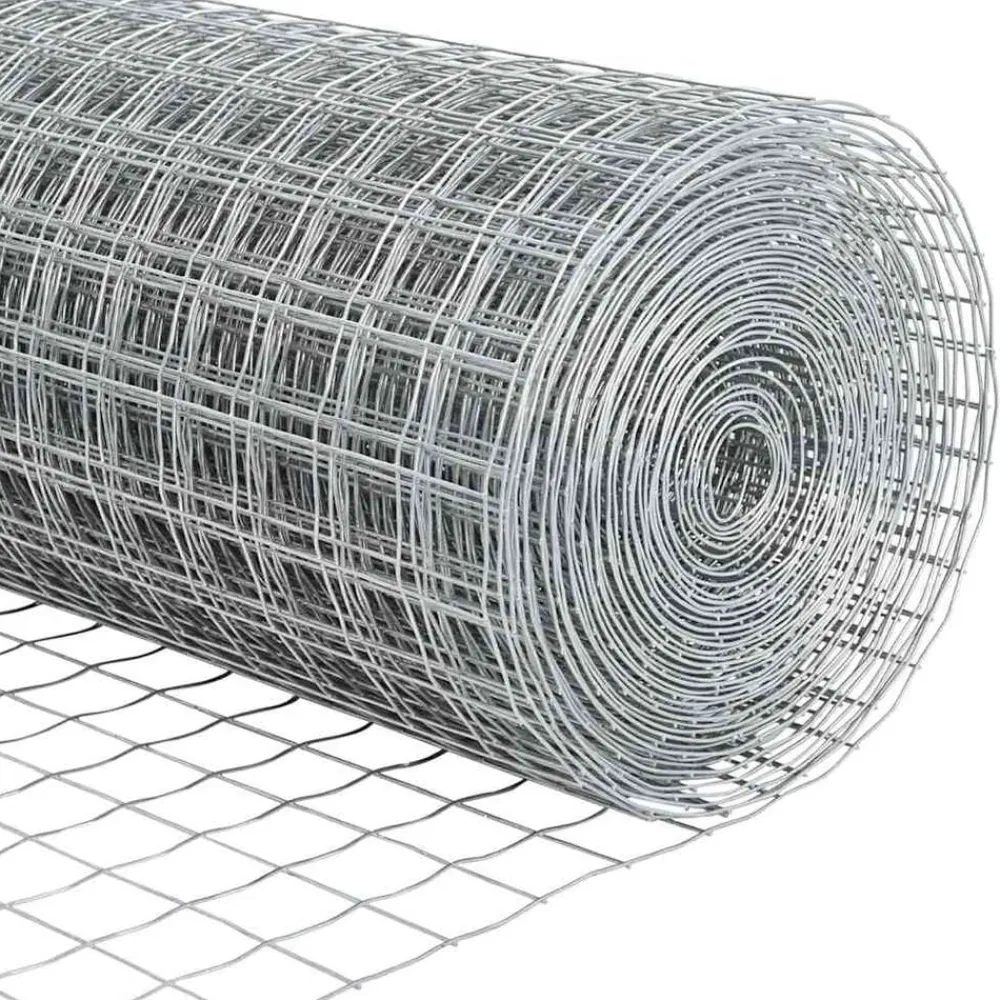 vidaXL Valla con Poste Plateado 0,4 x 10 m Acero Acero galvanizado
