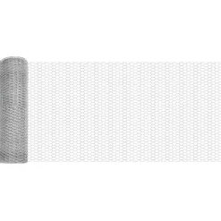 vidaXL Valla con Poste Plateado 0,4 x 10 m Acero Acero galvanizado Hot