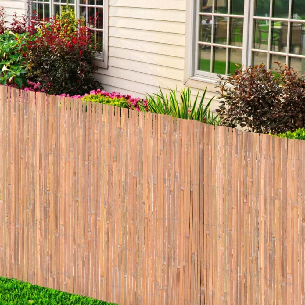 vidaXL Valla de bambú 100x400 cm Clearance