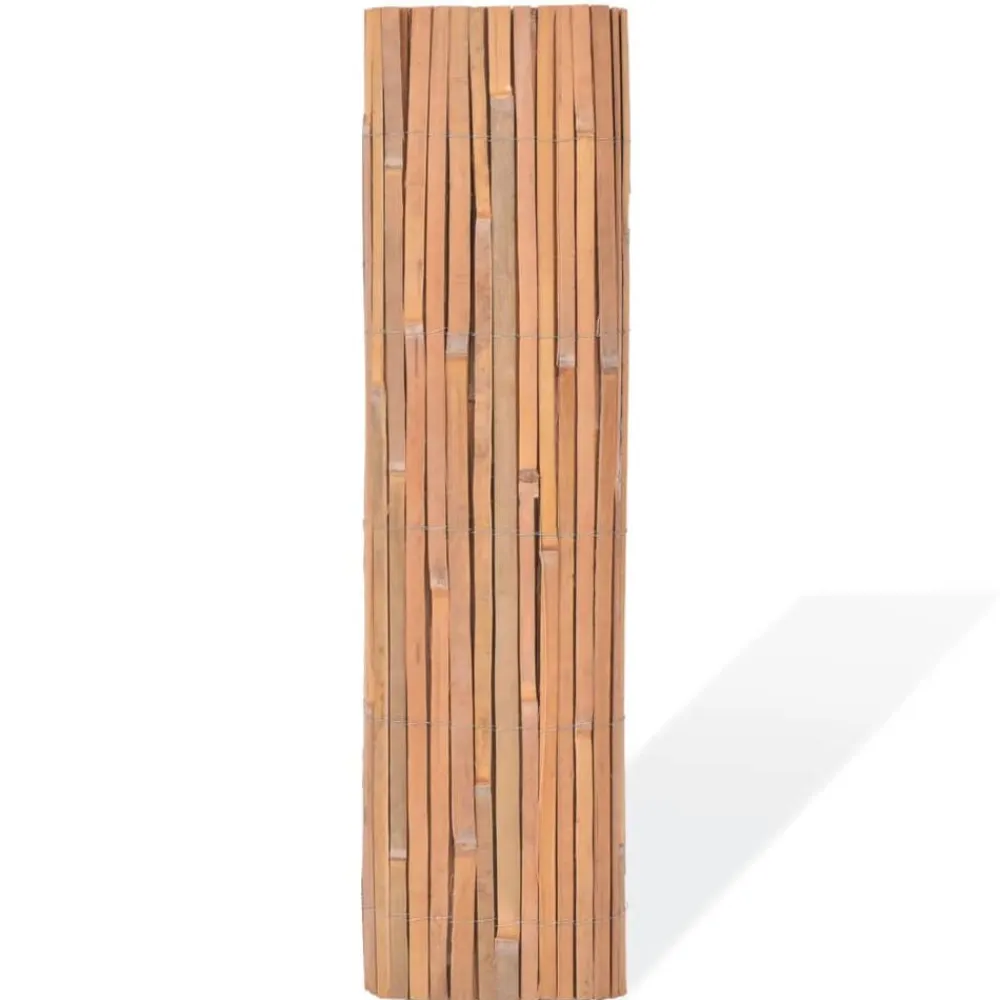 vidaXL Valla de bambú 100x400 cm Clearance