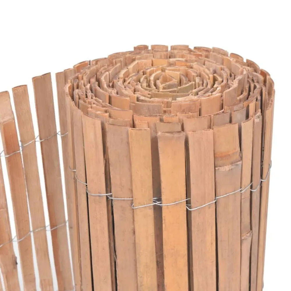 vidaXL Valla de bambú 100x400 cm Clearance