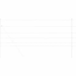 vidaXL Valla de campo Plateado 25 x 0,8 m Acero galvanizado Online