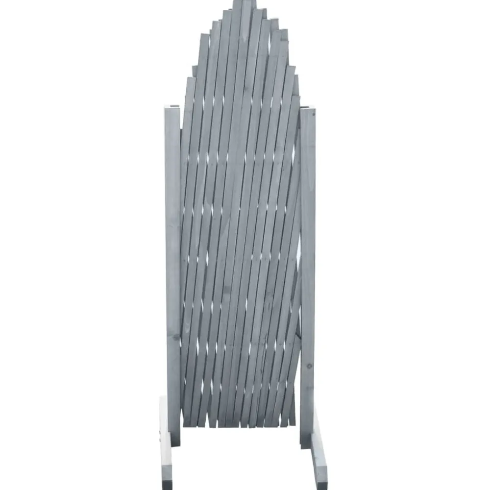 vidaXL Vallas De Jardín-Valla de enrejado de madera maciza de abeto 1,8x1 m