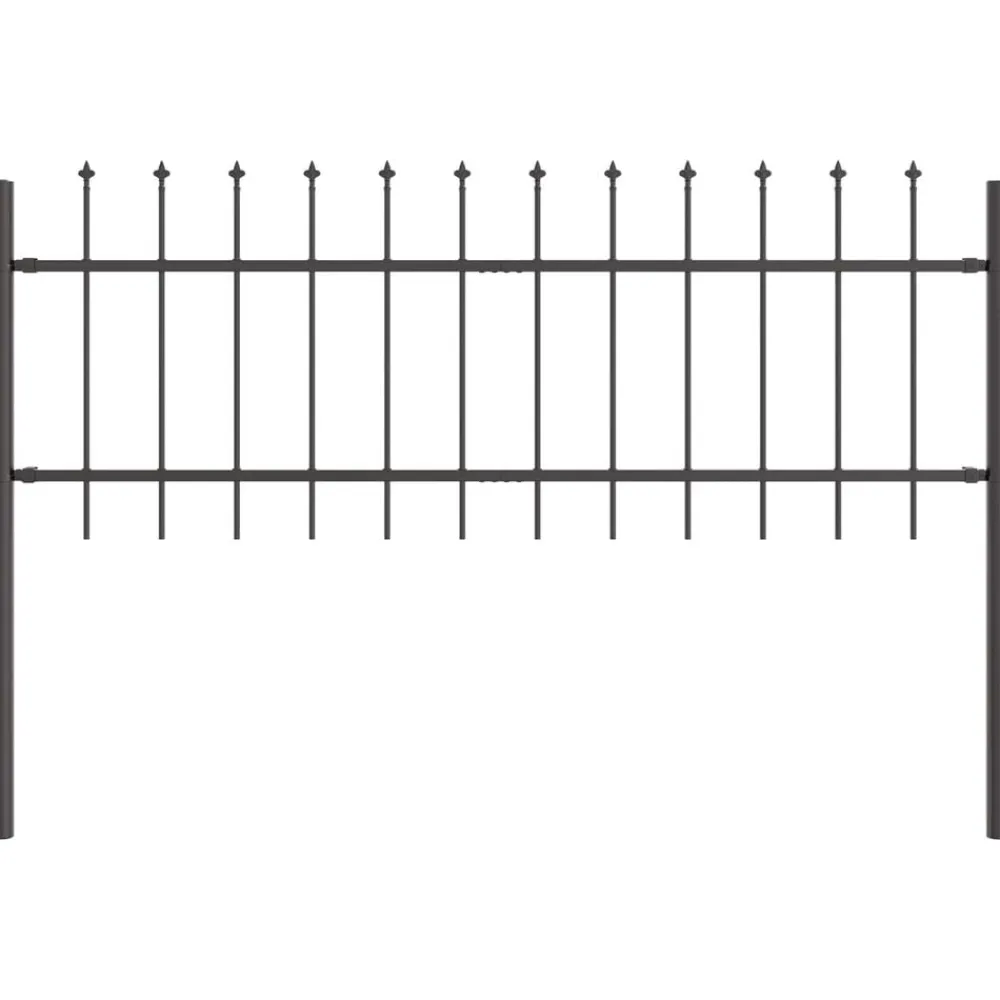 vidaXL Vallas De Jardín-Valla de Jardín 2 pcs 3,4 x 0,6 m
