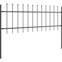 vidaXL Vallas De Jardín-Valla de Jardín 2 pcs 3,4 x 0,6 m
