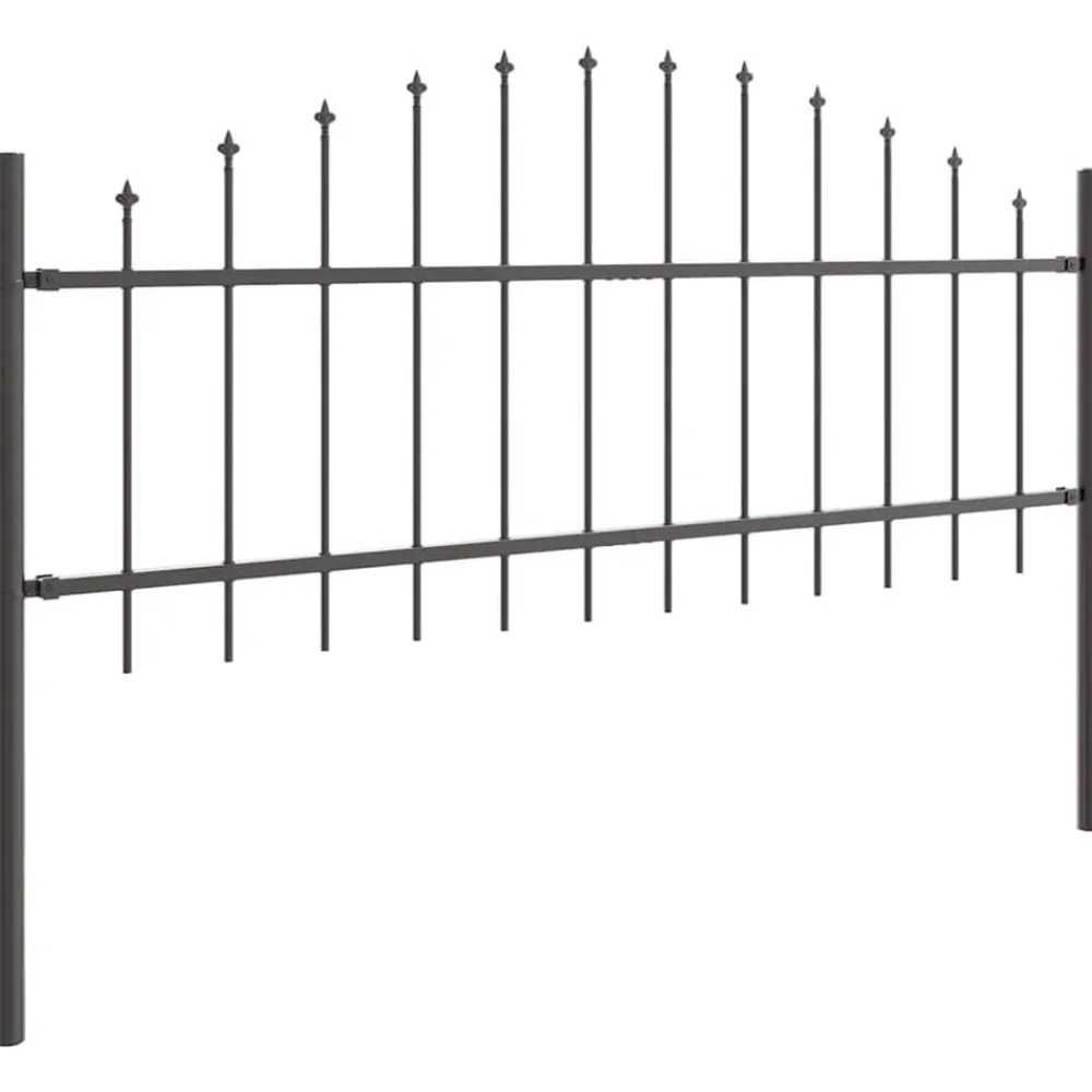 vidaXL Vallas De Jardín-Valla de Jardín 2 pcs 170 x 140 cm