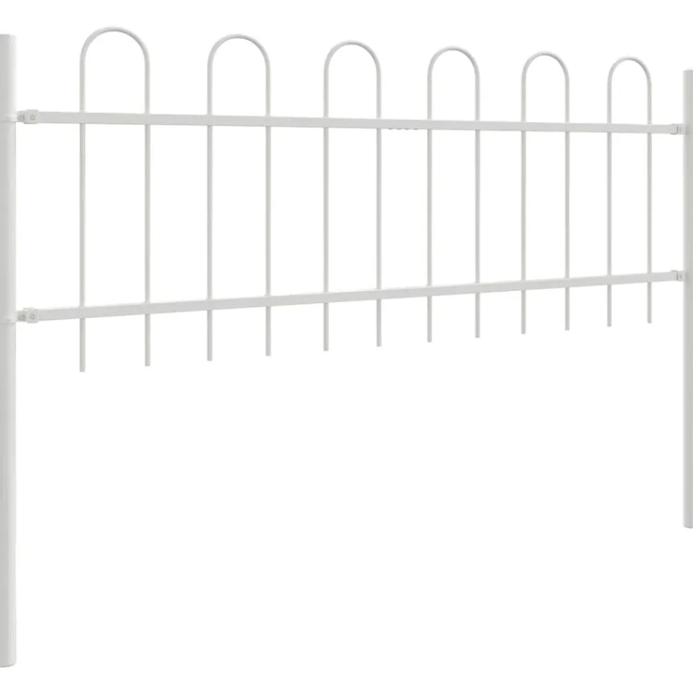 vidaXL Vallas De Jardín-Valla de Jardín 2 pcs 3,4 x 0,6 m