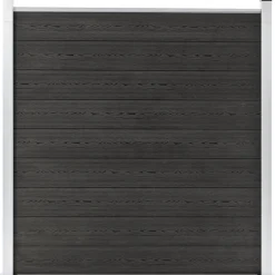 vidaXL Valla de jardín de WPC 180x186 cm Gris Hot