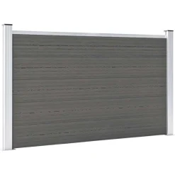 vidaXL Vallas De Jardín-Valla de jardín de WPC 180x105 cm