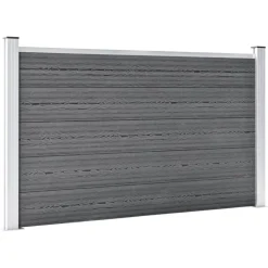 vidaXL Vallas De Jardín-Valla de jardín de WPC 699x106 cm