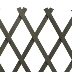 vidaXL Vallas De Jardín-Valla de jardín enrejado madera maciza de abeto 120x60 cm
