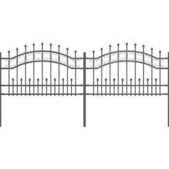vidaXL Valla de Jardín Kampen 240 x 118 cm Gris Online