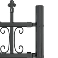 vidaXL Valla de Jardín Kampen 240 x 118 cm Gris Online