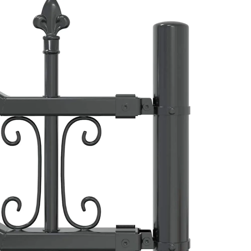 vidaXL Valla de Jardín Kampen 240 x 118 cm Gris Online