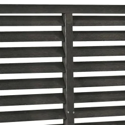 vidaXL Valla de lamas WPC 180x180 cm Gris oscuro Discount