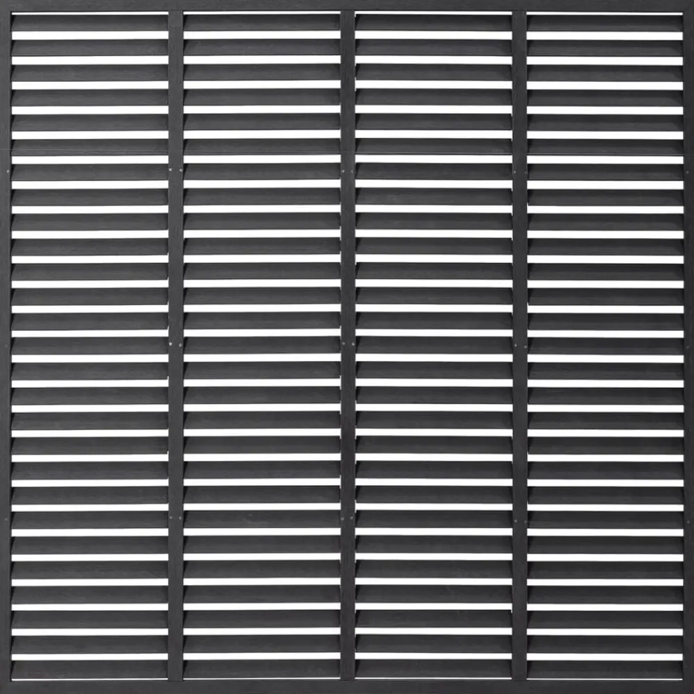 vidaXL Vallas De Jardín-Valla de lamas WPC 180x180 cm