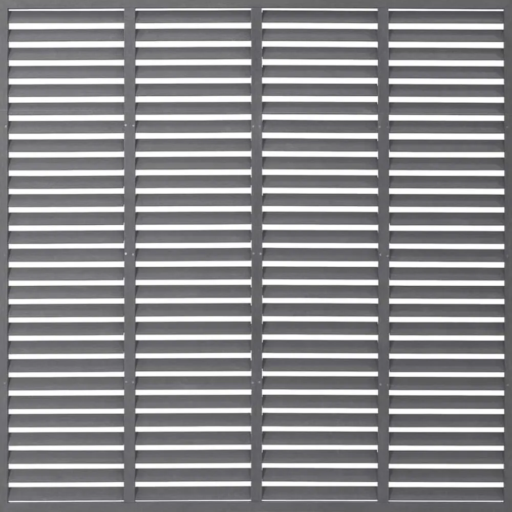 vidaXL Vallas De Jardín-Valla de lamas WPC 180x180 cm