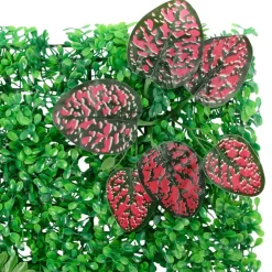 vidaXL Jardín-Valla de plantas artificiales 6 uds verde 40x60 cm