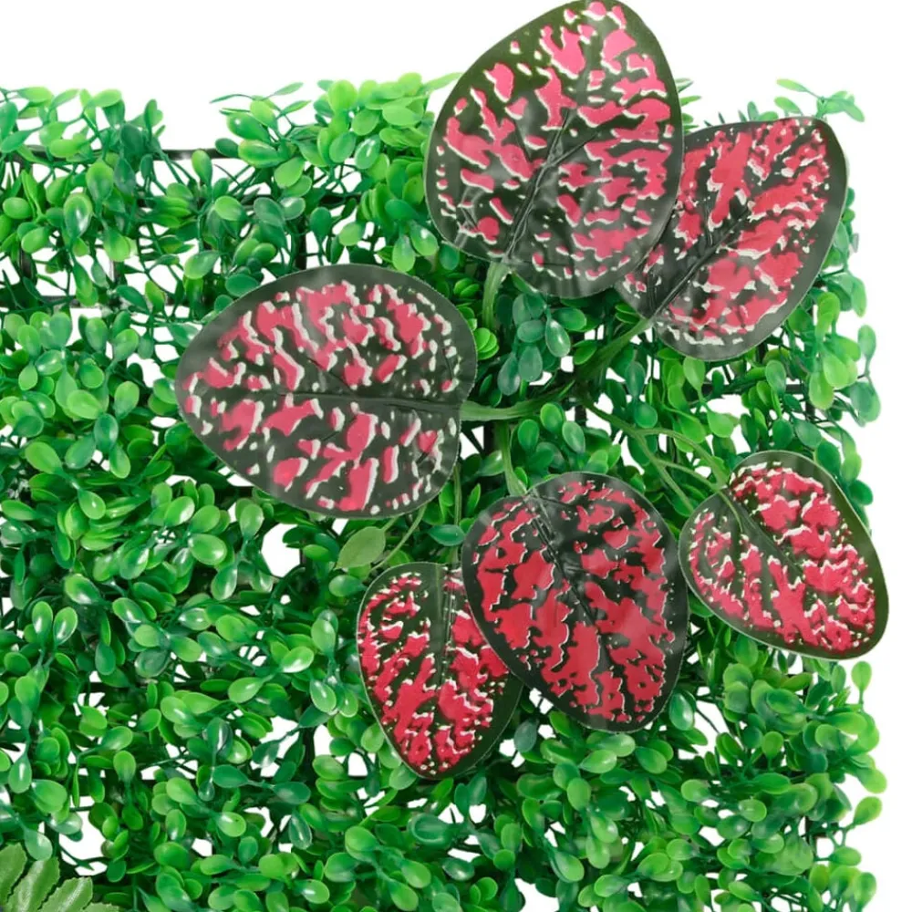 vidaXL Jardín-Valla de plantas artificiales 6 uds verde 40x60 cm