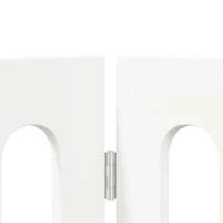vidaXL Valla plegable para mascotas 2 pcs 100,5 x 38 x 90 cm White Online