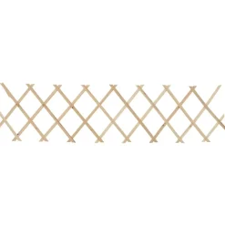 vidaXL Vallas De Jardín-Vallas enrejadas 5 uds madera de abeto 180x30 cm