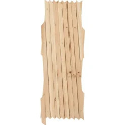 vidaXL Vallas De Jardín-Vallas enrejadas 5 uds madera de abeto 180x30 cm