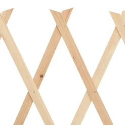 vidaXL Vallas De Jardín-Vallas enrejadas 5 uds madera de abeto 180x30 cm