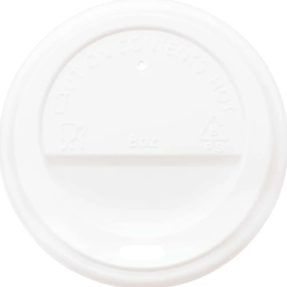 vidaXL Vasos de café de papel con tapa 1000 uds 8oz 200ml Hot