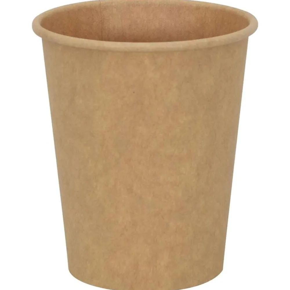 vidaXL Vasos de café de papel con tapa 1000 uds 8oz 200ml Hot
