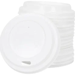 vidaXL Restauración-Vasos de café de papel con tapa 1000 uds 4oz 120ml