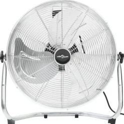 vidaXL Electrodomésticos-Ventilador de suelo 3 velocidades 60 cm 115,2 W