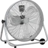 vidaXL Ventilador de tambor Plateado 73 x 42 x 70 cm Aluminio Outlet