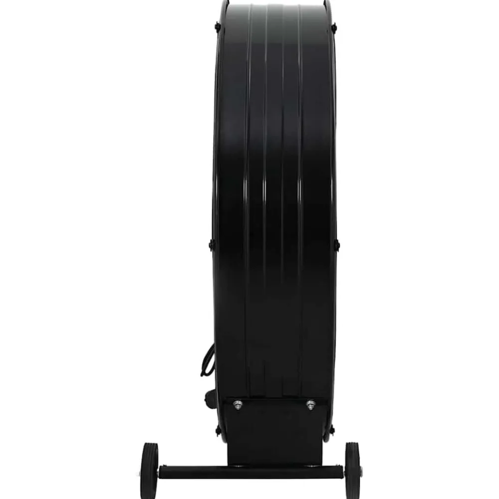 vidaXL Electrodomésticos-Ventilador de tambor industrial negro 77 cm 187,7 W