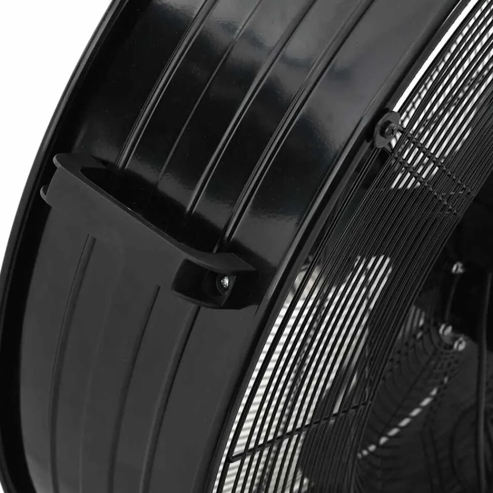vidaXL Electrodomésticos-Ventilador de tambor industrial negro 77 cm 187,7 W