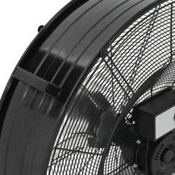 vidaXL Electrodomésticos-Ventilador de tambor industrial negro 77 cm 187,7 W
