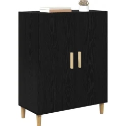 vidaXL Armarios Y Almacenamiento-Vitrina 70 x 34 x 90 cm Madera contrachapada