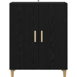 vidaXL Armarios Y Almacenamiento-Vitrina 70 x 34 x 90 cm Madera contrachapada