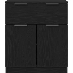 vidaXL Armarios Y Almacenamiento-Vitrina 60 x 30 x 70 cm Madera contrachapada